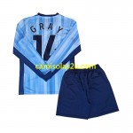 Camisolas de futebol Tottenham Spurs Gray 14 Criança Equipamento Alternativa 2024/25 Manga Comprida
